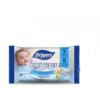 Drypers Baby Wipes Oat 500g