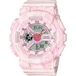 Casio Baby-g World Time Shock Resistant Ba-110pi-4a Ba110pi-4 100m Women's Watch