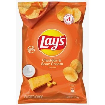 Lay's Cheddar & Sour Cream 170g