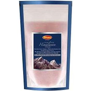 Shan Virgin Himalayan Pink Salt Fine Grain 400g Naturally Fortified With 84 Trace Minerals Stand Up Pouch