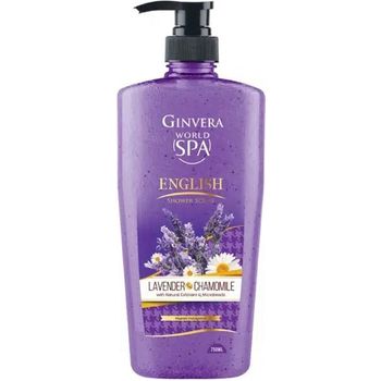 Ginvera World Spa English Shower Scrub Lavender And Chamomile 750ml