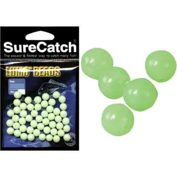 SureCatch Round Lumo Beads Green Luminous Fishing Glow Beads