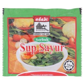 Adabi Serbuk Sup Sayur 20g