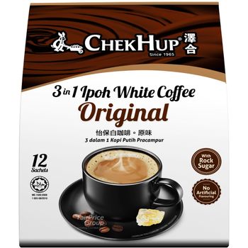 ChekHup 3 In 1 Instant Ipoh White Coffee Original 12 x 40g