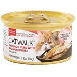 Catwalk Cat Skipjack Tuna with Salmon Entree in Aspic 80g