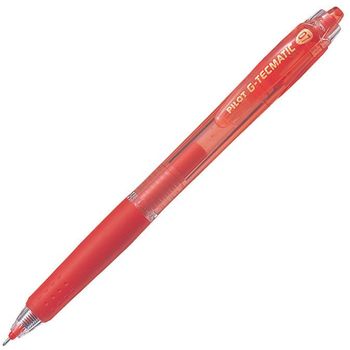 Pilot G Tecmatic Gel Pen 0.7mm Red