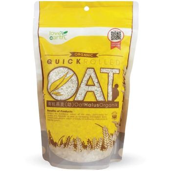 Le Organic Quick Rolled Oat 400g