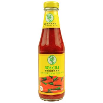 SOS Cili Lotus Vegetarian Chili Sauce 340g