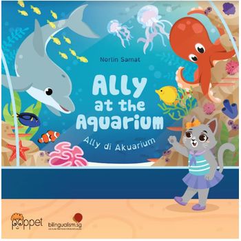 Poppet Ally At The Aquarium Ally Di Akuarium