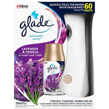 Glade Automatic Spray Lavender Dan Vanila 175g