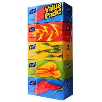 Scott Facial Tissue Value Pack 5 X 150 Sheets