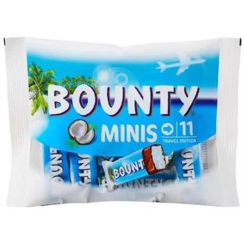 Bounty Minis Coconut Flavored Chocolates 333g