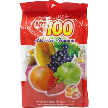 Cocoaland Lot 100 Gummyassorted 150g