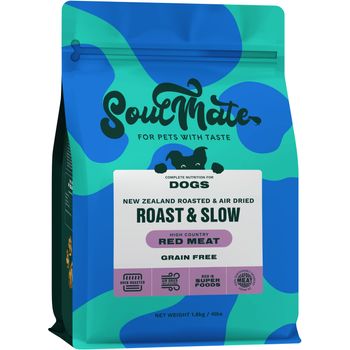 SoulMate Roast & Slow High Country Red Meat Baked and Air Dried Dog Food 1.8kg