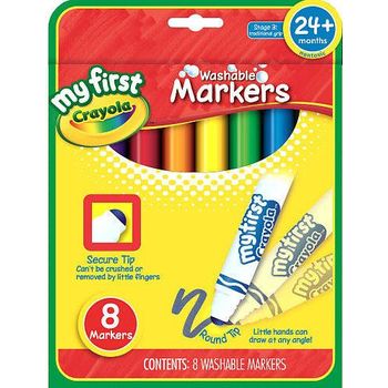 Crayola My First Washable Markers 8 Pack