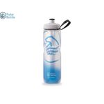 Polar Bottle Sport Insulated Water Bottle Bpa-free Sport And Bike Squeeze Bottle With Handle big Bear White And Cobalt Blue 685g