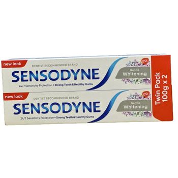 Sensodyne Gentle Whitening Toothpaste Twin pack 100g x 2