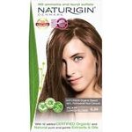 Naturigin Medium Copper Blonde Hair Dye 6.34 Permanent Hair Color 100% Grey Coverage Certified Organic Natural Ingredients Deeply Nourishes The Hair Ammonia Vegan Long Lasting Results