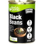 Absolute Organic Black Beans Tinned 400g