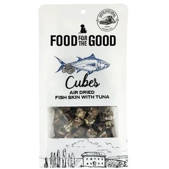 Food For The Good Dog and Cat Treats Air Dried Fish Skin With Tuna 120g
