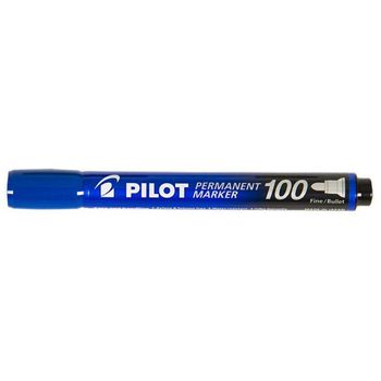 Pilot Permanent Marker Fine Sca100 Blue