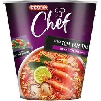 Mamee Chef Tom Yam Thai Cup 8 X 72g
