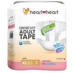 HEART2HEART XL TAPE COMFORT#FIT ADULT 8PCS, 50"-67"