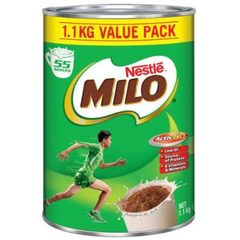 Milo Chocolate Malt Drink Powder with Milk - Regular 1.1kg