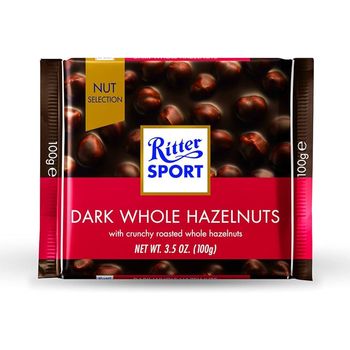 Ritter Sport Nut Selection Dark Whole Hazelnuts 100g