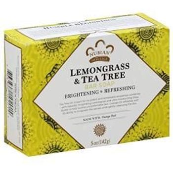 Nubian Heritage Bar Soap Lemongrass And Tea Tree 142g