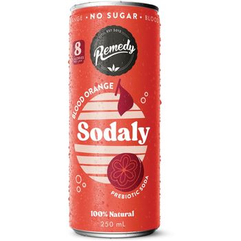 Remedy Sodaly Blood Orange 250ml