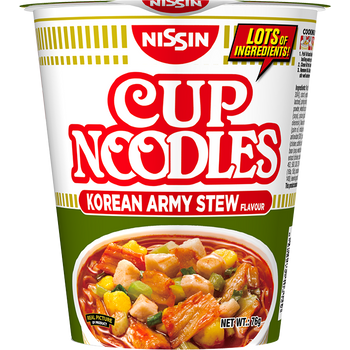 Nissin Cup Noodles Korean Army Stew Flavor 76g