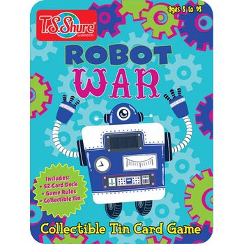 Bendon Publishing TS Shure Collectible Tin Card Game Robot War