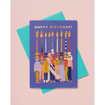 Ohh Deer HBD Candle Ladies