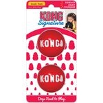 Kong Signature Balls 2 Pack Small