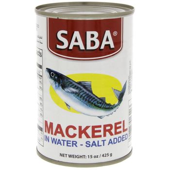Saba Mackerel In Water 454g