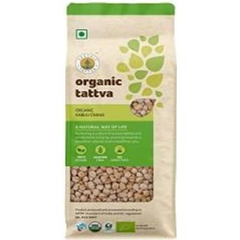 Organic Tattva Chick Peas Kabuli Chana Chickpeas 500g Usda Certified