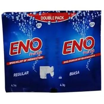 Eno Fruit Salt Regular Sachet 4.3g x 2pcs