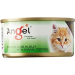 Angel Cat Canned Food Skipjack Flake With Shirasu In Jelly 80g