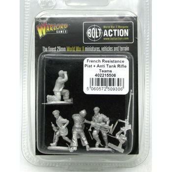 Warlord Games French Resistance Piat And AntiTank Rifle Teams WWII