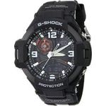 Casio Men's G-shock Ga1000-1a Black Silicone Quartz Watch With Black Dial