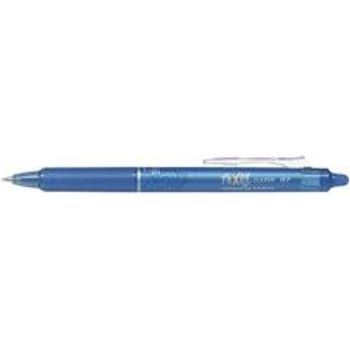 Pilot Frixion Clicker Retractable Erasable Rollerball 0.7 Mm Tip Light Blue Single Pen
