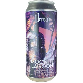 Heretic Moonlit Lagoon Sour Blueberries & Acai IPA 473mL ABV 7.5%