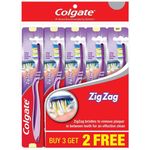 Berus Gigi Zigzag Colgate Sederhana (5's)