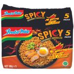 Indomie Mi Goreng Fried Noodles - Spicy Red Curry 5 x 90g
