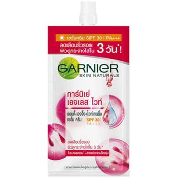 Garnier Ageless White Serum Anti Aging Whitening Skin Night Cream SPF30 PA 7ml