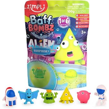 Zimpli Kids Baff Bombz Alien Surprise
