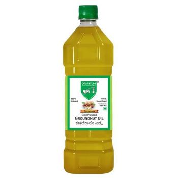 Gramiyum Groundnut Oil Cold Pressed 1l