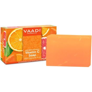 Vaadi Vitamin C Soap with Hyaluronic Acid 75g
