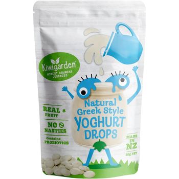 Kiwigarden Natural Greek Style Yoghurt Drops 20g